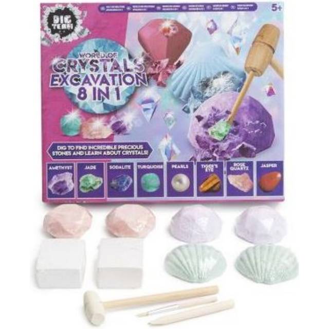 Dig Team World of Gems Excavation Kit - 35 x 28 x 6 g
