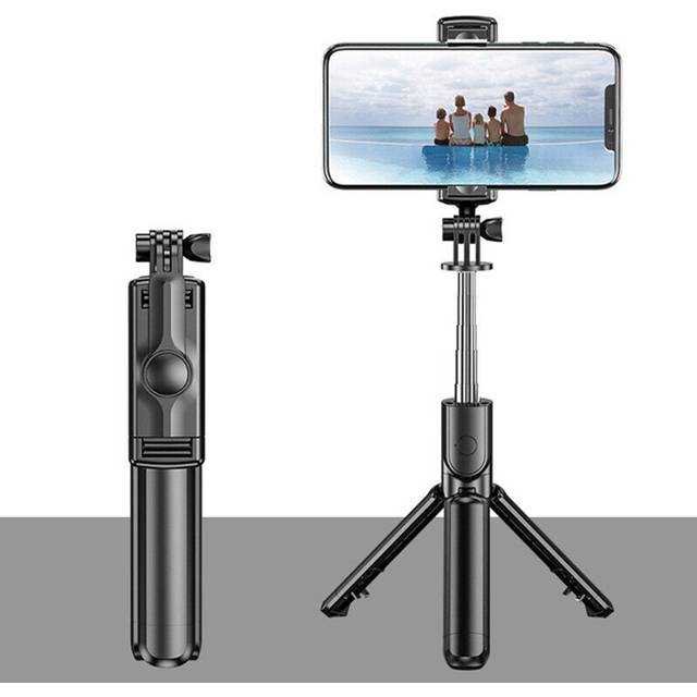 S03 Bluetooth Selfie Stick Detachable Clip Universal Horizontal and Vertical Tripod Selfie Stick Mobile Phone Bracket Photograph