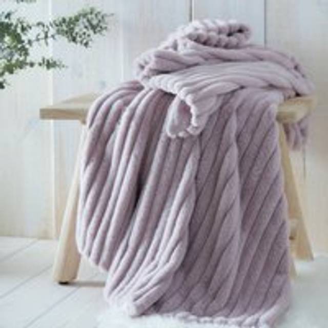 Appletree Morritz 130cm x 180cm Throw Mauve - Purple