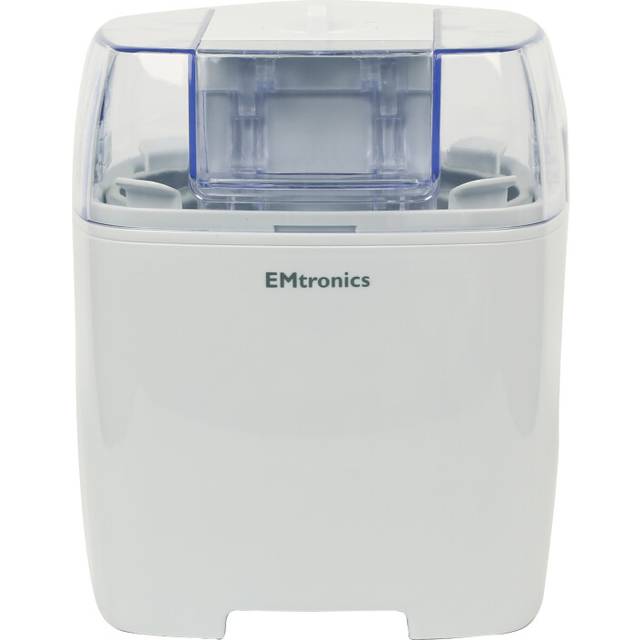 Emtronics 1.5L Electric Ice Cream Maker - White, White