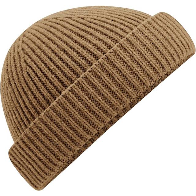 (One Size, Biscuit Beige) Beechfield Unisex Adult Harbour Fisherman Beanie