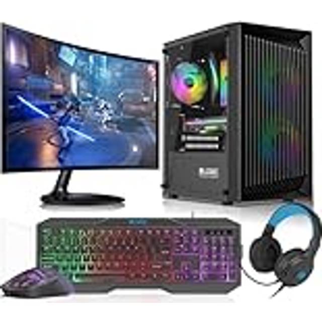 Sats speldator Ryzen 7 5700G - RAM 32GB - RX VEGA - SSD 1TB M.2 - WIFI - LCD 24 - Windows 11 Pro
