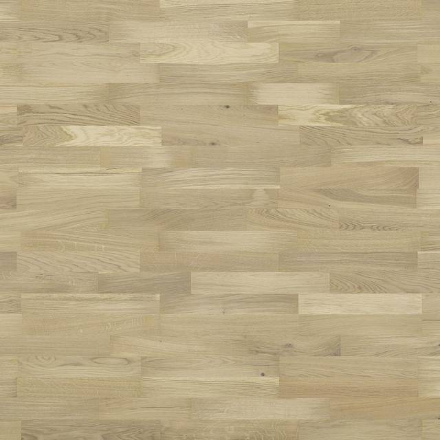 Trägolv Nordic Floor Ek Vit Mattlack 3-Stav