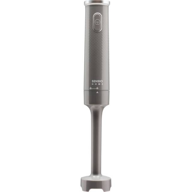 Sensio Home Hand Blender Cool Grey 200W Stick Immersion Food Processor