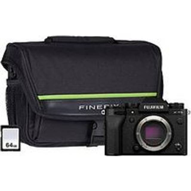 Fujifilm X-T5 Mirrorless Digital Camera - Black - Camera + Sandisk 64Gb Sd Card + System Bag