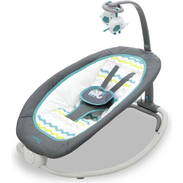 Asalvo Aqua Foldable Bouncer with Soothing Vibrations and Music