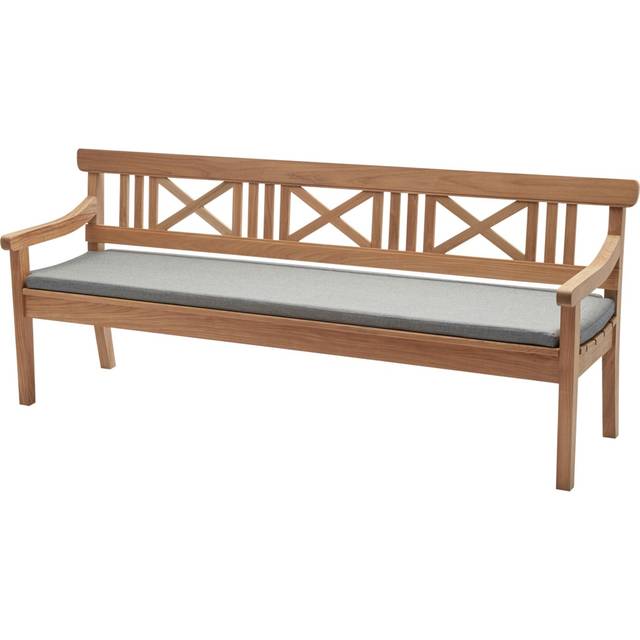 Fritz Hansen - Drachmann dyna trädgårdsbänk 200cm ash - Dynor &amp; kuddar - Grå
