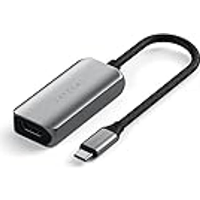 Satechi USB-C - HDMI 2.1 kabel (grå)