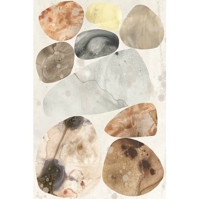 Stone Mosaic II by June Erica Vess - Painting - Wrapped Canvas (122cm H x 81cm W)