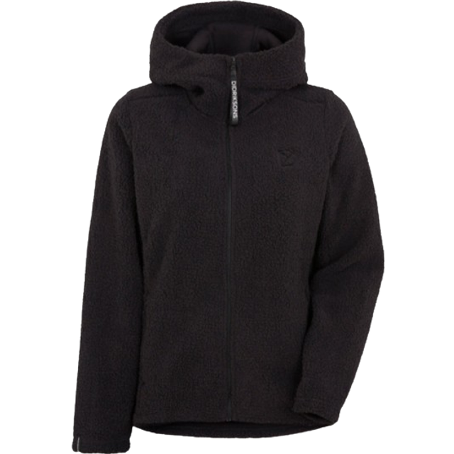 Didriksons Women's Anniken Full Zip 2 Black, 46