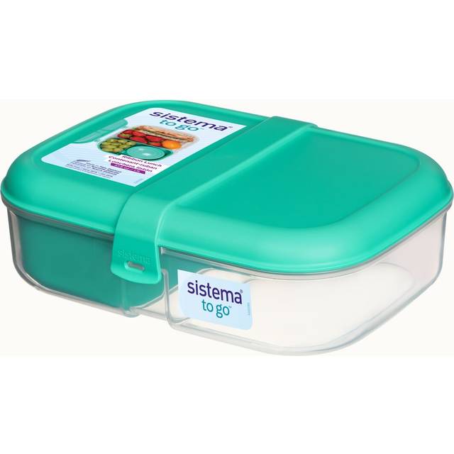 Sistema Plastic Lunch Box, 1.1L, Assorted