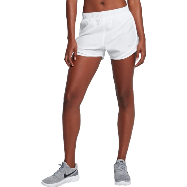 Nike Women's Dri-fit Tempo Track 3.5 Short (White/White/White/Wolf Gre