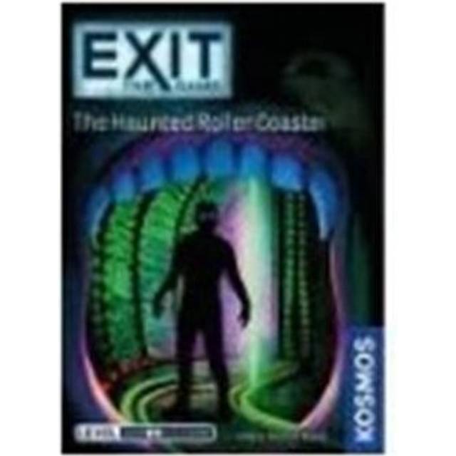 Thames & Kosmos - EXIT: The Haunted Roller Coaster - Level: 2/5 - Unique Escape Room Game - 1-4 Players - Puzzle Solving Strategy Board Games for