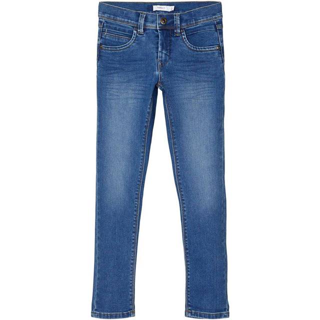 NAME IT Nkmsilas Xslim Jeans 2002-Tx Noos |Blå |146