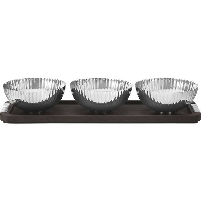 Georg Jensen Bernadotte bowl set 4 pieces