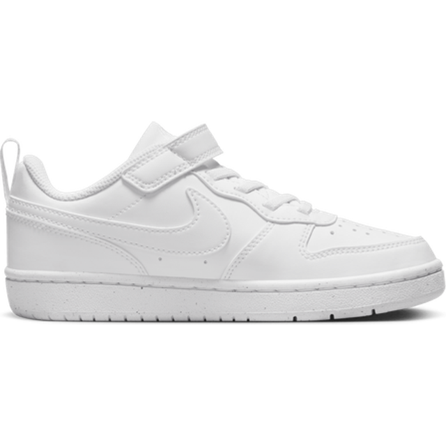 Nike Court Borough Low RECRAFT (PS), Sneaker, White/White-White, 28 EU, Vit, 28 EU