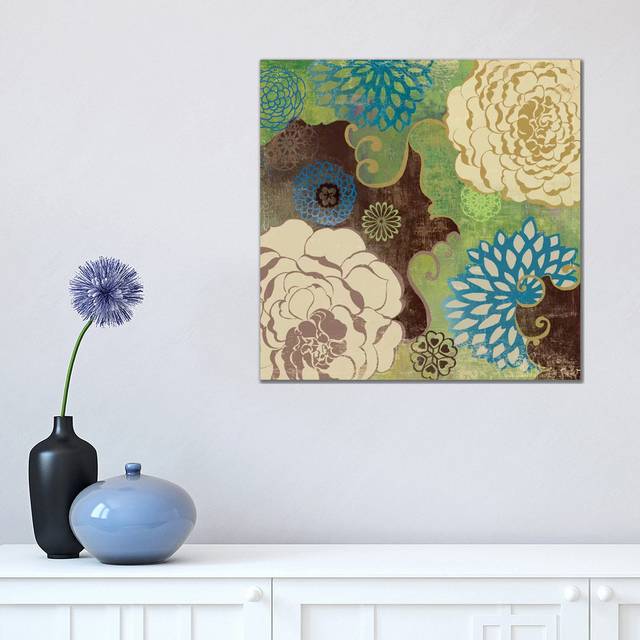 Silk I by Aimee Wilson - Wrapped Canvas Graphic Art (45.72cm H x 45.72cm W x 3.81cm D)