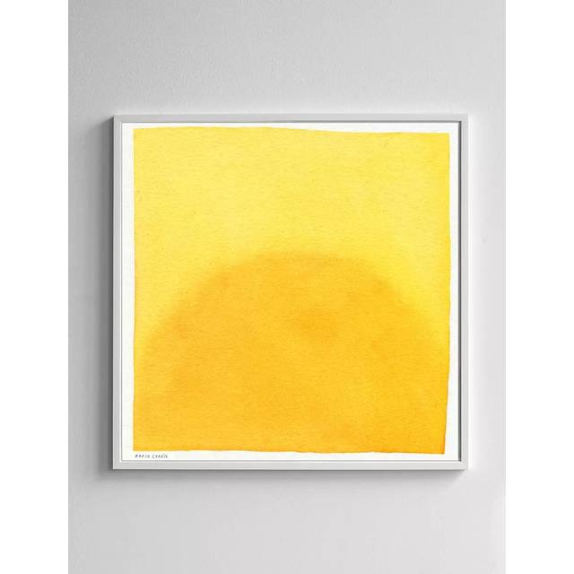 Fine Little Day Morning poster 70x70 cm Yellow