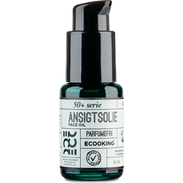 Ecooking 50+ Series Face Oil 30ml - Ansigtsolie test - Dinskønhed.dk