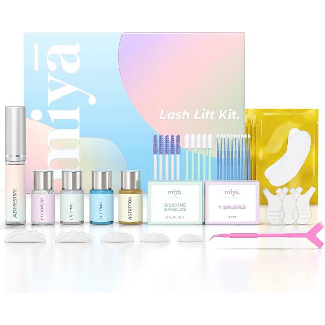 Lash Lift Kit | Keratin Eyelash Perm Kit | Semi Permanent LVL Curling & Lifting Eyelashes | Includes All Tools & Accessories | Professional Result |
