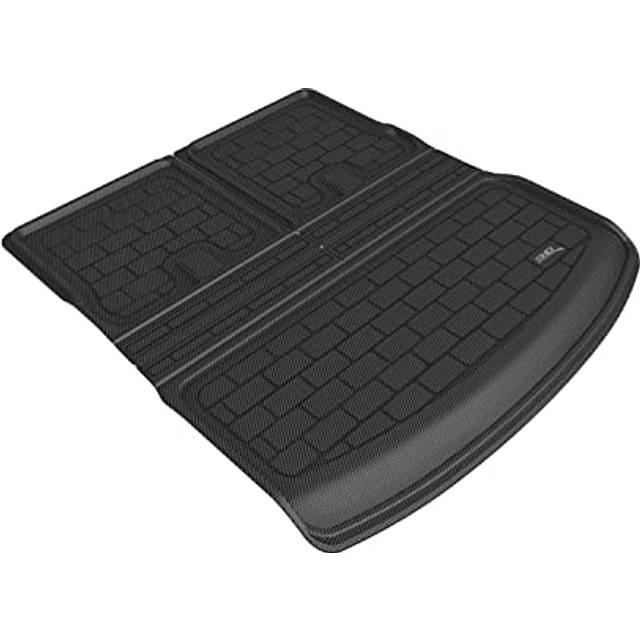 3D MAXpider TESLA MODEL Y 7-SEAT 2021-2022 KAGU BLACK BEHIND R3 SEATBACK PROTECTOR CROSS FOLD CARGO LINER