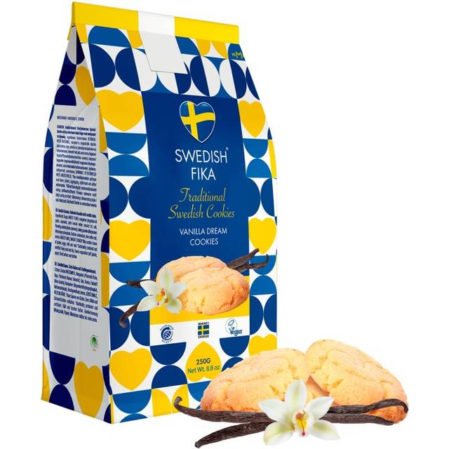 Swedish Fika Cookies Vaniljdrömmar 200g