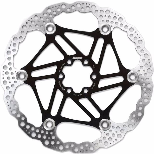 Hope Floating Rotor - Orange / 140mm / 6 Bolt