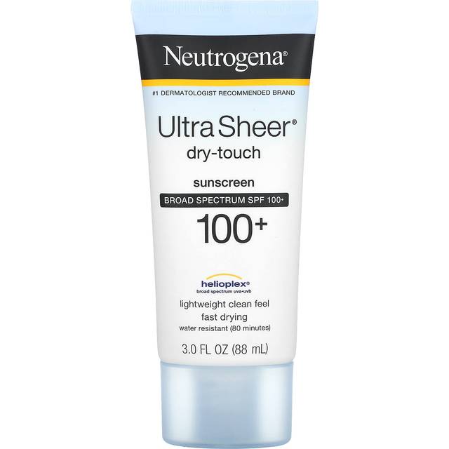 2 x neutrogena ultra sheer dry-touch sunblock sunscreen lotion spf 50 - 3 oz