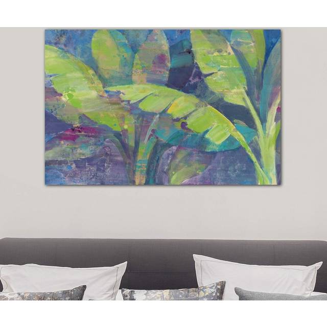 Bermuda Palms by Albena Hristova - Wrapped Canvas Painting Print (101.6 cm H x 66.04 cm W x 1.91 cm D)
