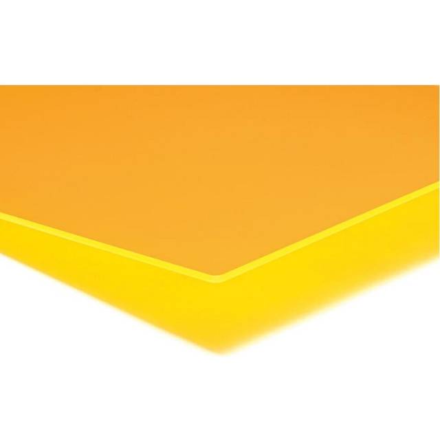 Hobbyskiva Akryl Gul 3X750X1000Mm