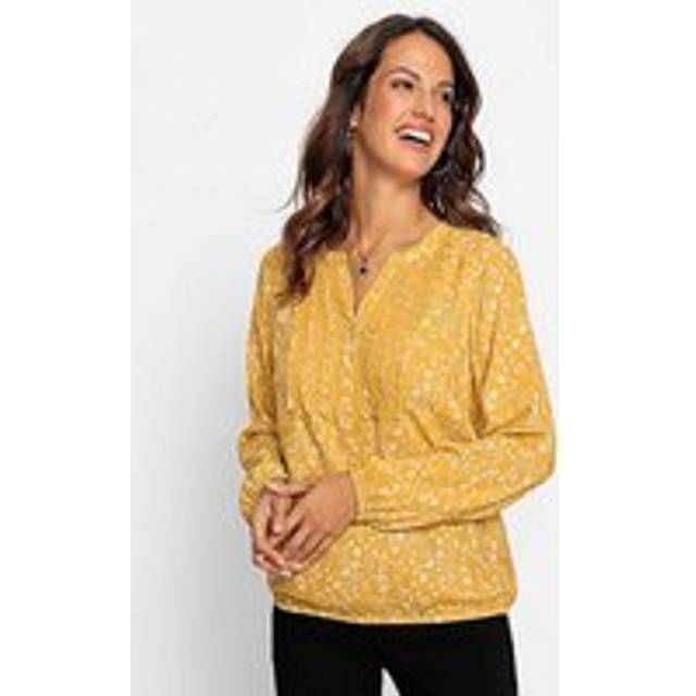Witt Floral Print Blouse - Yellow Print