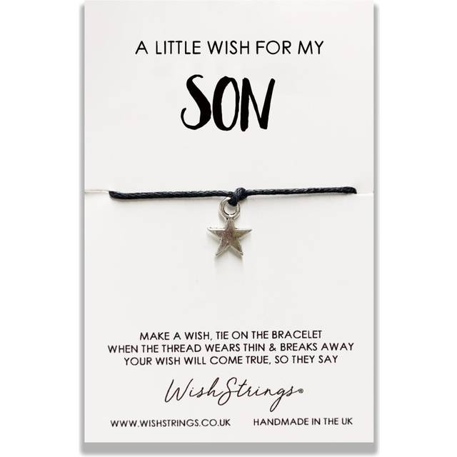 Son Wish String Bracelet With Lucky Charm Sentimental Gift