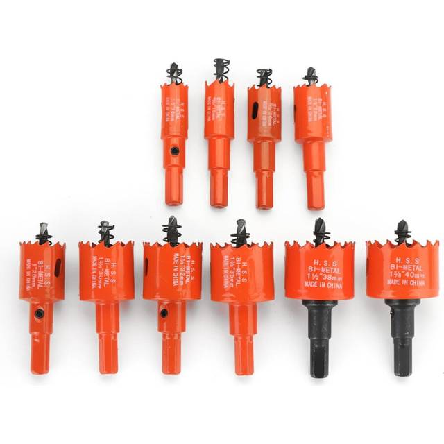 (90mm) 30-200MM Carbon Steel Hole Saw Drill Cutter Bi-Metal Tile Marble Ceramic Cutting