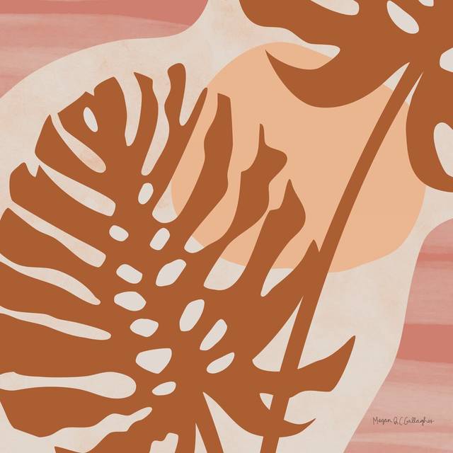 Local Traveler Monstera by Megan Gallagher - Wrapped Canvas Graphic Art (122cm H x 122cm W)