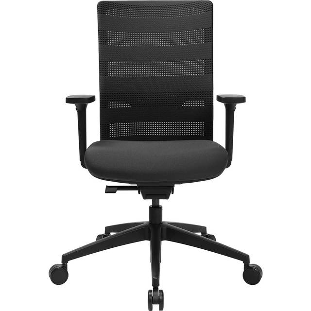 TOPSTAR | Kontorssnurrstol SITNESS AirWork | med justerbara armstöd | svart