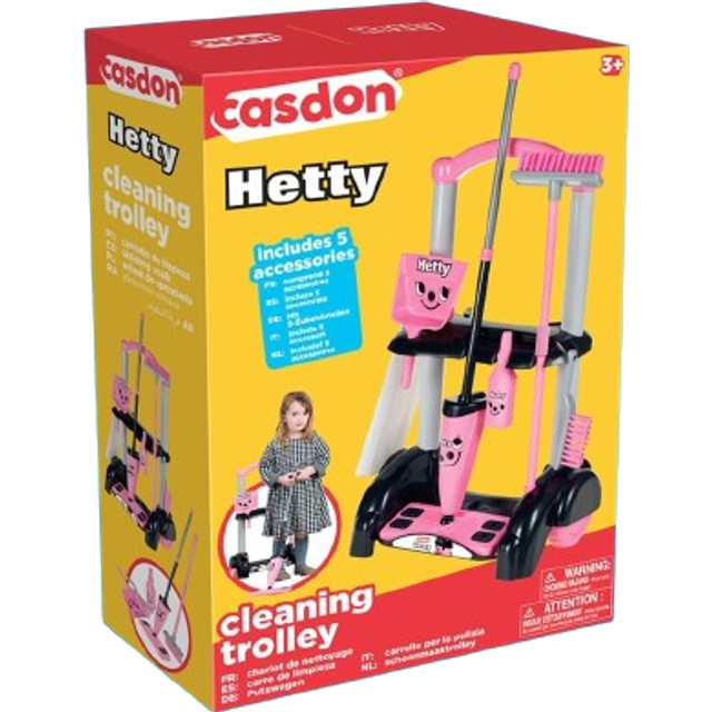 Hetty Toy Cleaning Trolley