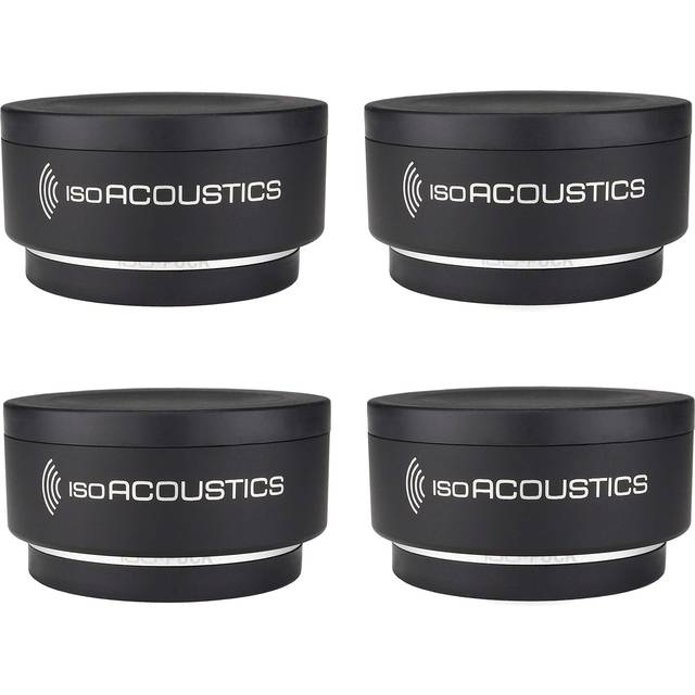 IsoAcoustics Iso-Puck Series Acoustic Isolators (Iso-Puck  20 lbs max/Unit  4-Pack)