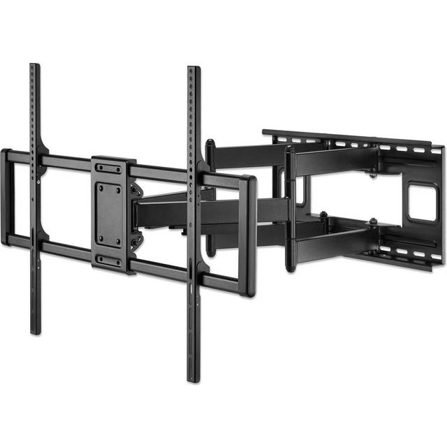 Manhattan TV & Monitor Mount Wall Full Motion 1 screen Screen Sizes: 60-120" Black VESA 200x200 to 900x600mm Max 120kg LFD Tilt & Swivel with 3 Pivots Lifetime Warranty