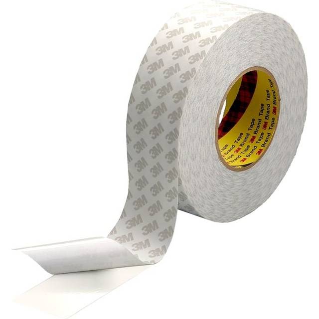 3M Double Coated Tape 9080HL, White, 50 mm x 50 m, 0.16 mm - white