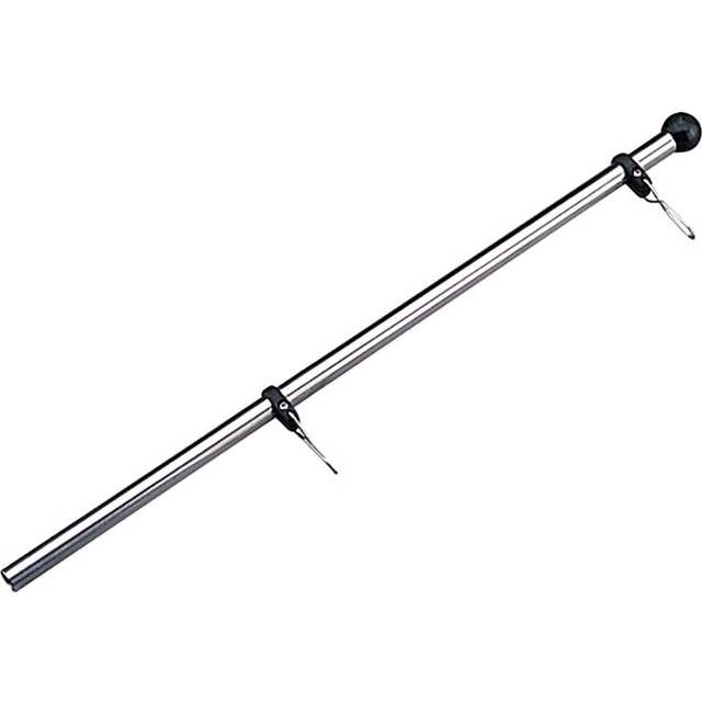 "SEA DOG STAINLESS ADJUSTABLE  FLAG POLE 1/2"""""""" X 17"""""""""