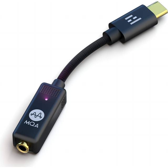 HELM Ljudbult dac/amp, bärbar USB-c high-end dac hörlursförstärkare/med mqa uppspelning mobil ljudstudio för Android, iOS PC USB-c till 3,5 mm ljud