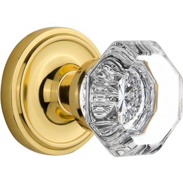 Nostalgic Warehouse Classic Rosette Waldorf Octagonal Round Door Knob