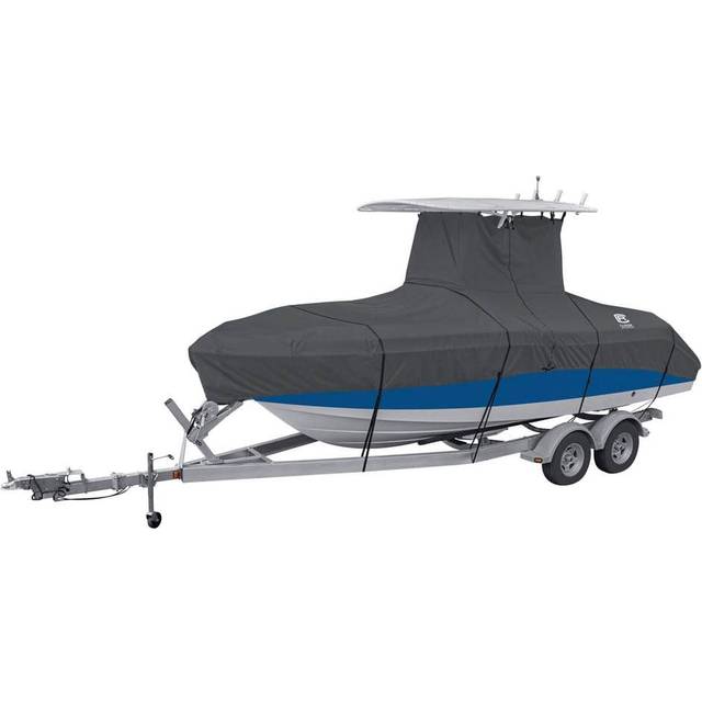 Classic Accessories StormPro HeavyDuty TTop Boat Cover  Fits boats 16 ft  185 ft long x 98 in wide