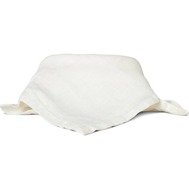 Boel & Jan Mandela linen napkin 40x40 cm White