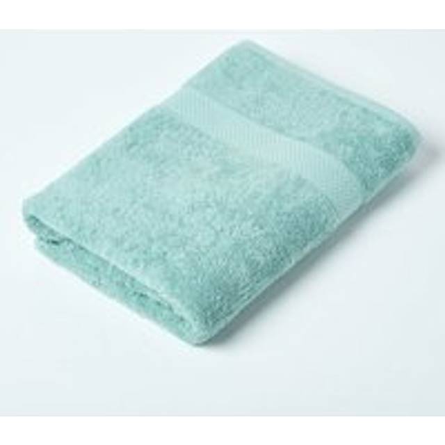 Homescapes Sea Green Bath Towel 100 % Turkish Cotton