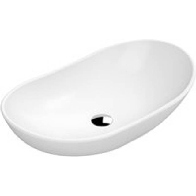 nuie Round Vessel 615 x 360 x 155mm, White