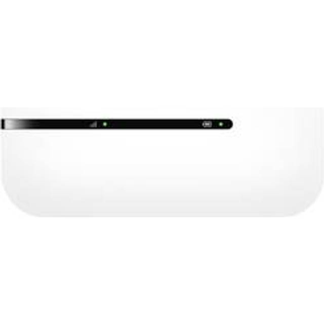 Zowee Mobile WiFi E5576 mobil WLAN-router 4G LTE (CAT4), nedladdningshastighet upp till 150 Mbit/s, 1 500 mAh batteri, ingen konfiguration krävs, bärbar WLAN, vit