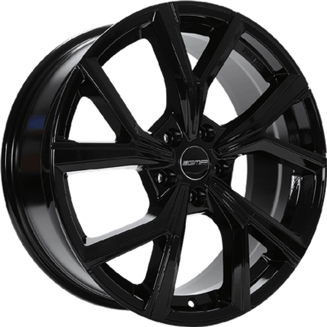 GMP Mentor Glossy Black 10X20 5/112 ET58 CB57,1