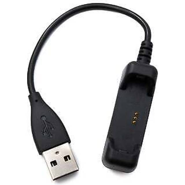 System-s Usb 2.0 Cable 10 Cm Charging Cable For Fitbit Flex 2 Smartwach In Black