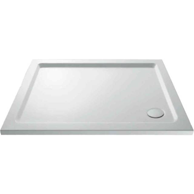 Hudson Reed Rectangular Shower Tray 1000 x 700mm - White, White